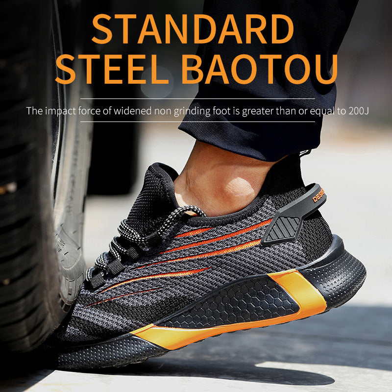 Lightweight Non-Slip Protective Work Shoes Men - Beuti-Ful