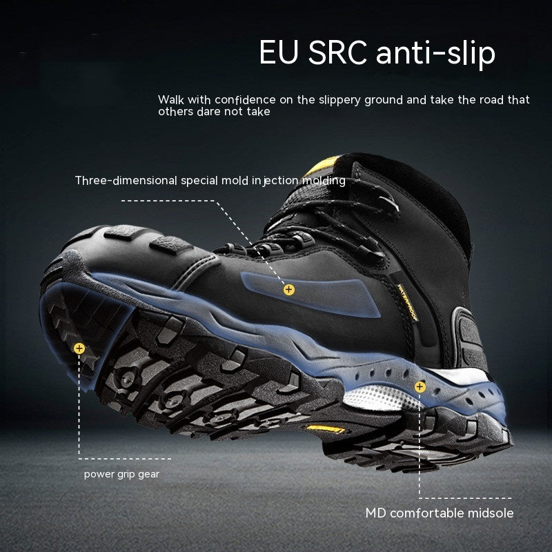 Labor Protection Shoes Men's Steel Toe Cap Anti-smashing - Beuti-Ful