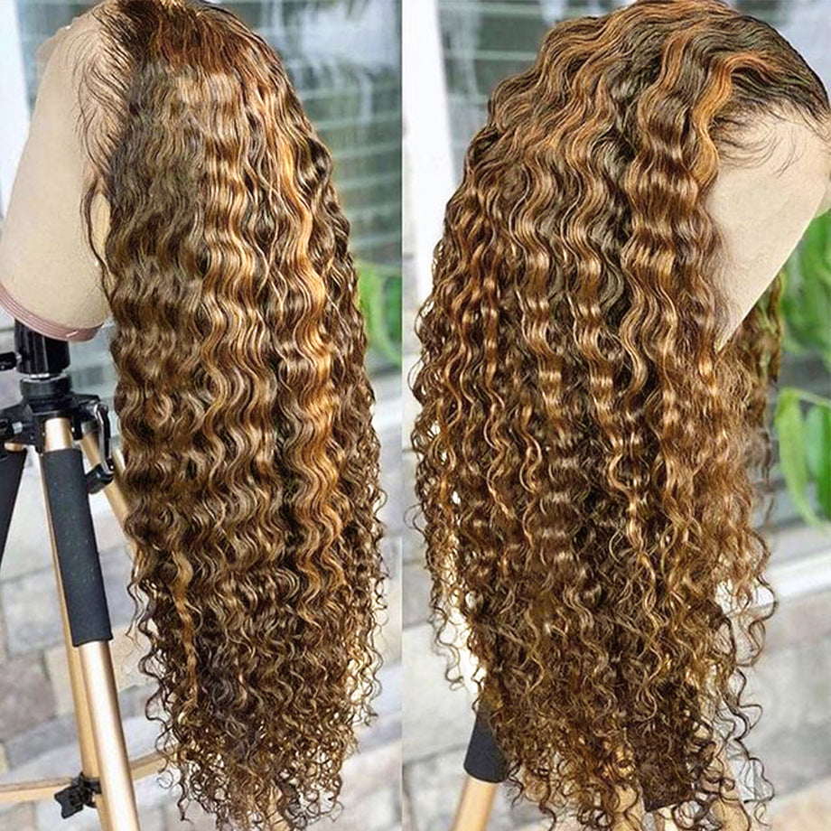Real Hair Highlighting Headgear Lace Frontal Wi - Beuti-Ful