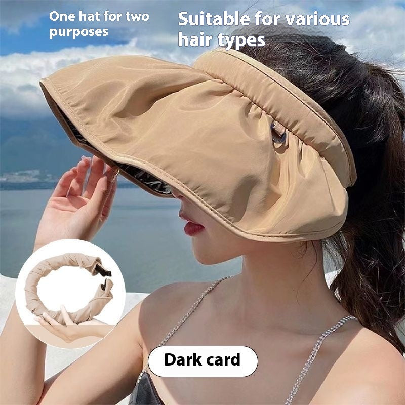 Hat Women's Cycling Sun Protection UV Face Covering Sunhat Outdoor - Beuti-Ful