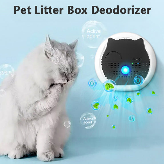 Pet Deodorant Cat Urine Litter Box Air Purifier For Cat Toilet Pet Odor Eliminator Sterilization Ozone Air Cleaner Pets Deodorization - Beuti-Ful