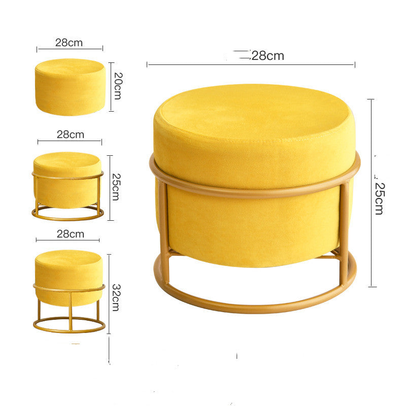 Light Luxury Stool Living Room Small Stool - Beuti-Ful