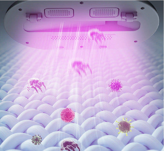Electric UV Mite Remover Household Bed Mattress Sofa Pillows Mite Removal Instrument Waterproof Mini Vacuum Cleaner - Beuti-Ful