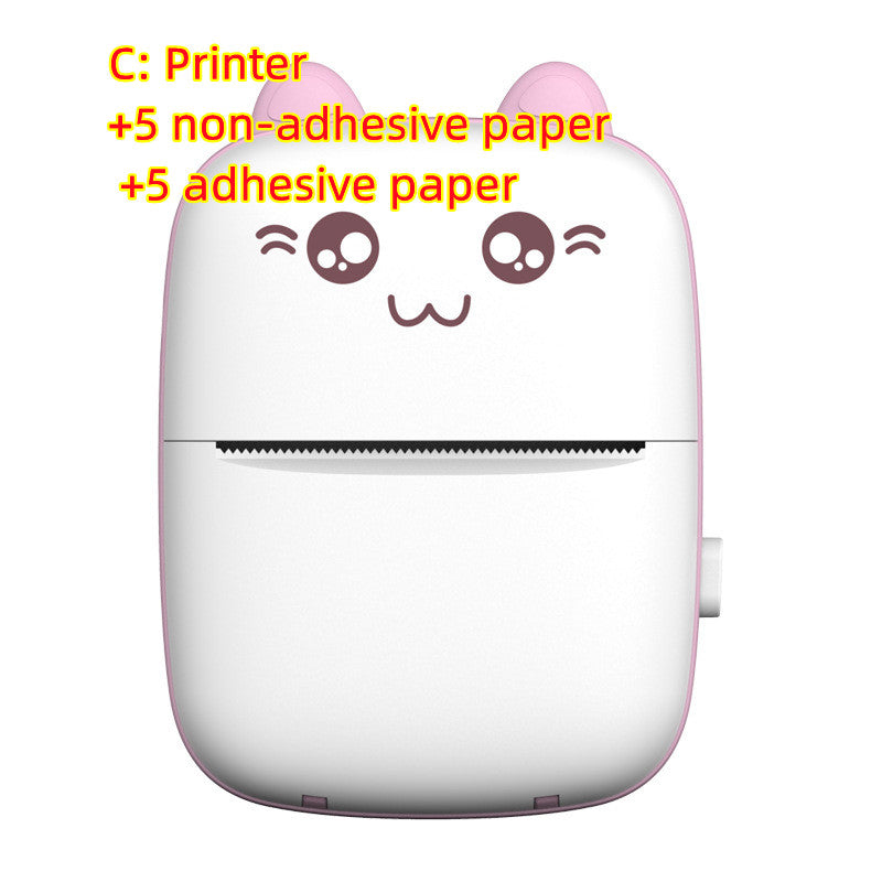 Mini Printer Portable Bluetooth WiFi  Mobile Phone Photo Label Printer