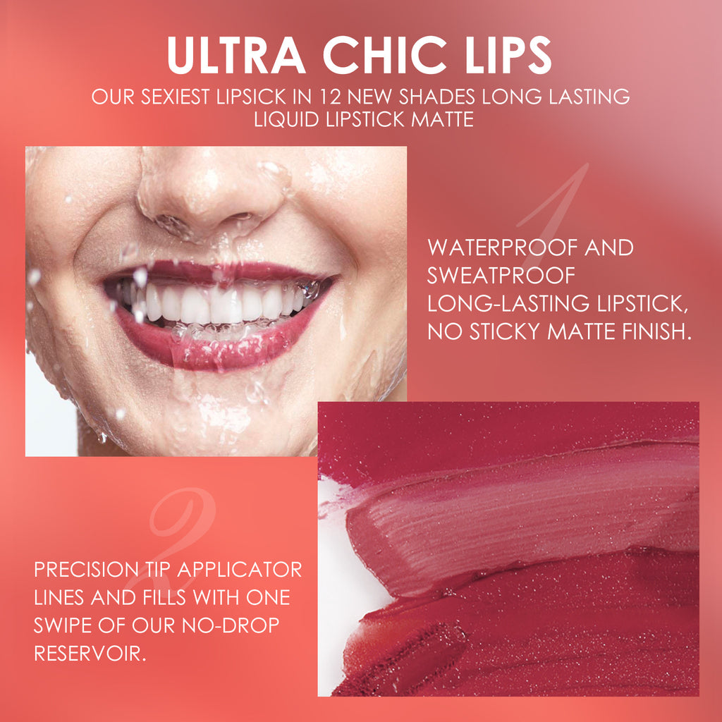 Makeup No Stain On Cup Matte Lip Gloss Suit - Beuti-Ful