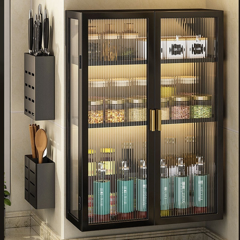 Rack Bathroom Light Luxury Cosmetics Storage Cabinet