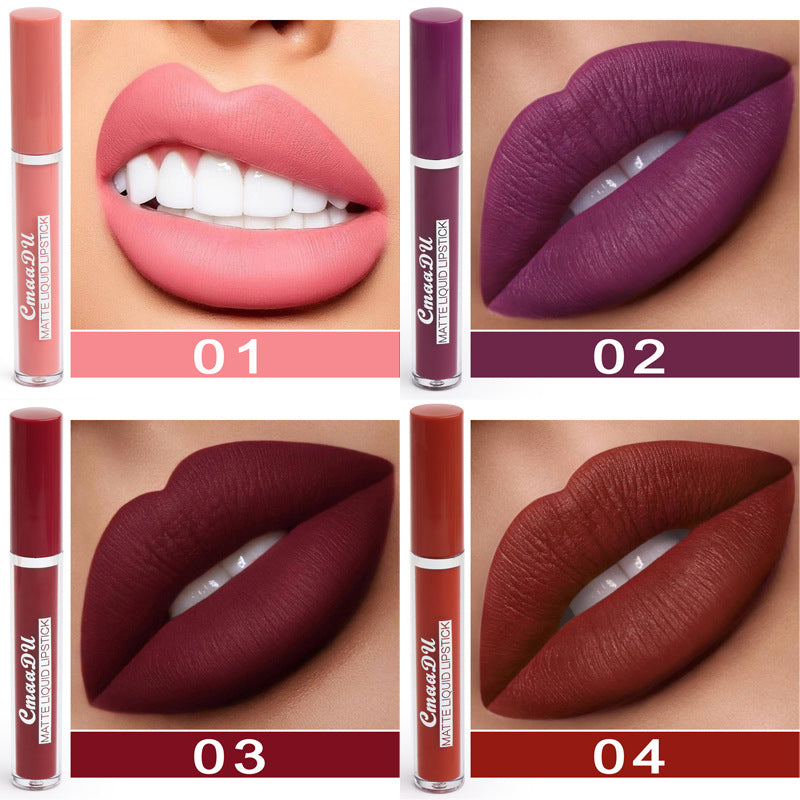Women's Non-stick Cup Waterproof Matte Lipstick - Beuti-Ful