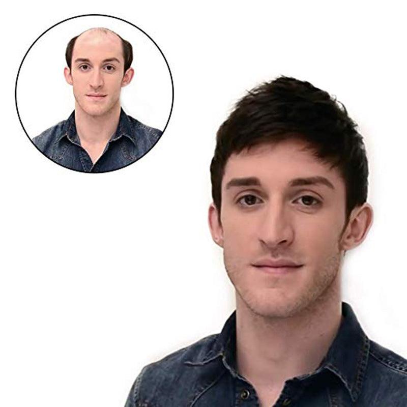 Middle-aged And Elderly Xie Ding Hairpiece Men's Natural Wig - Beuti-Ful