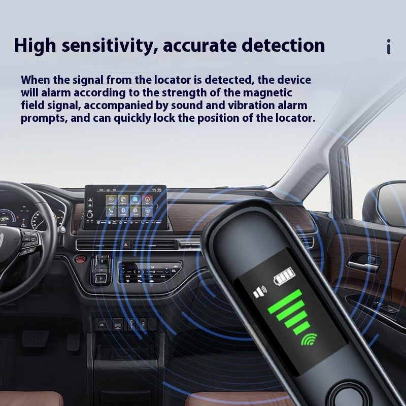T66 Camera Detector Anti-theft Anti-eavesdropping Anti-tracking Infrared Alarm GPS Wireless Signal Detector - Beuti-Ful