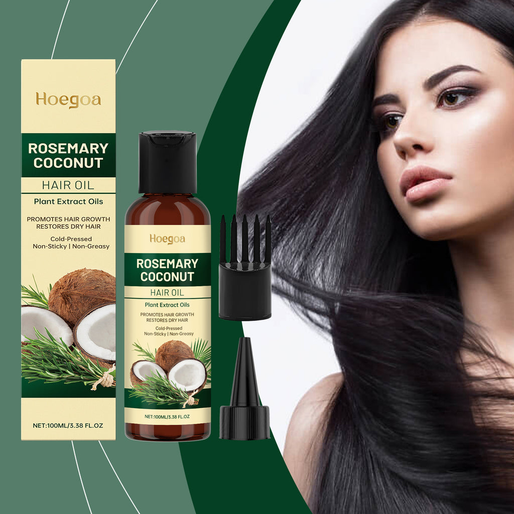 Rosemary Coconut Hair Oil Nourishing Moisturizing Fragrance Care Hair Care - Beuti-Ful