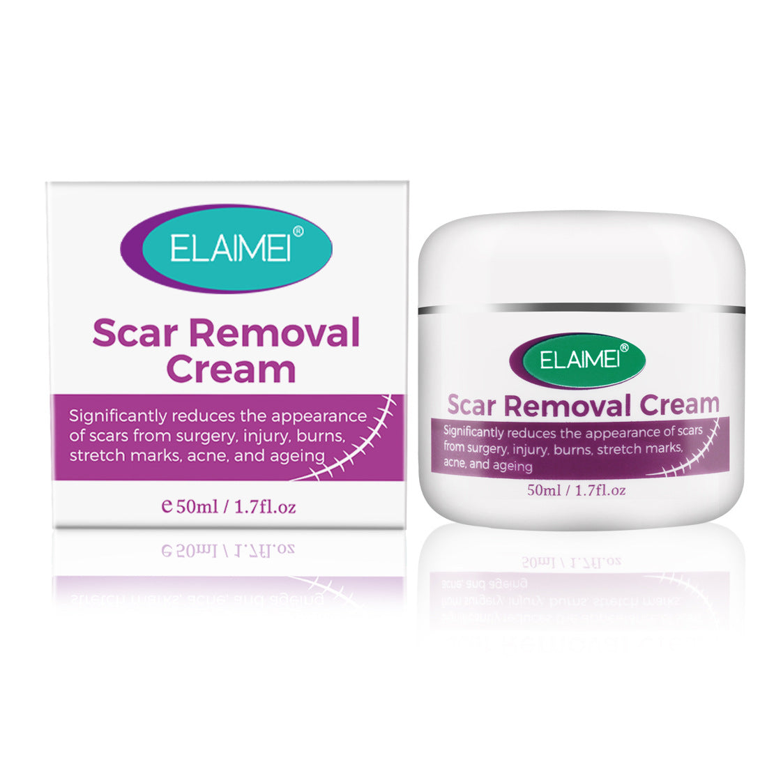 Skin Rebound Scarless Cream Scar Removal Cream Face Cream For Face Acne Scar Stretch Marks Skin Repair Face Cream - Beuti-Ful