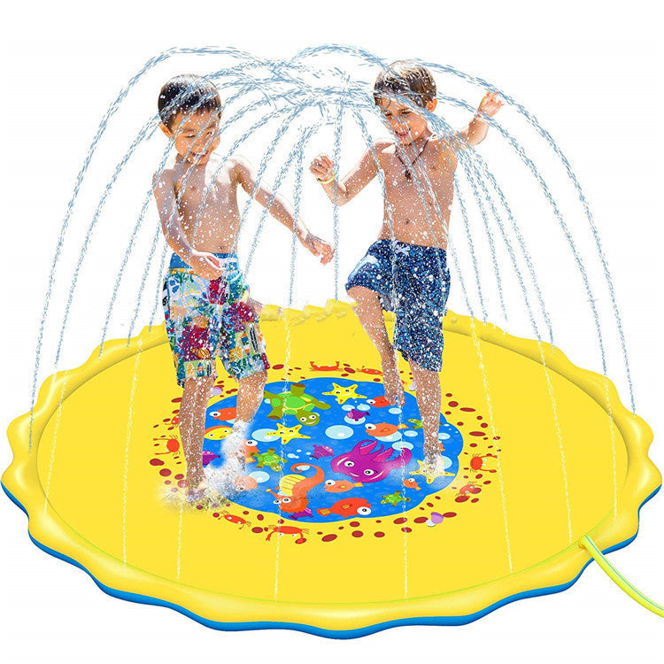 Splash pad  Water spray mat water slide