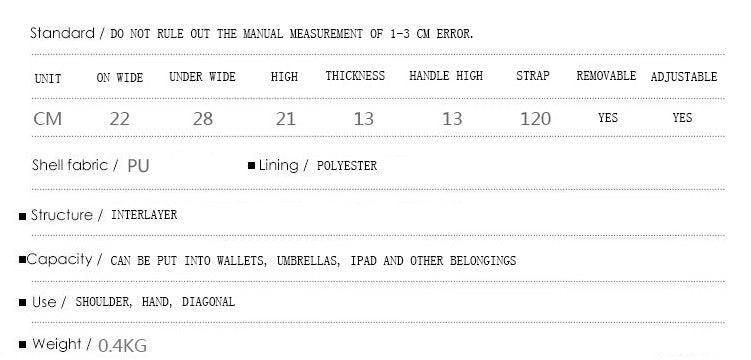 Double Leather Bucket Bag Handbag - Beuti-Ful