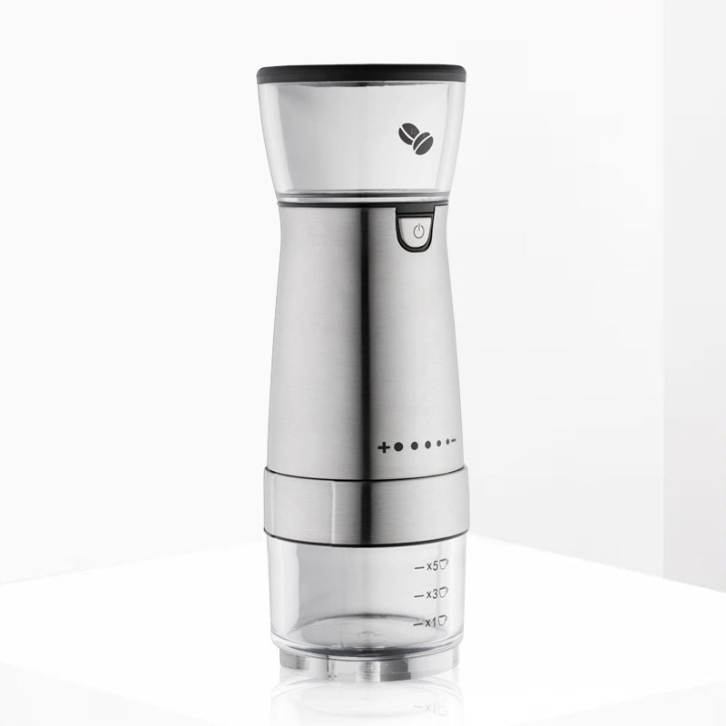 Electric Coffee Grinder Stainless Steel Adjustable Hand coffee / spice Grinder