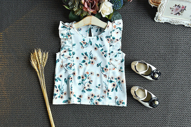 Two-piece baby girl loose shorts - Beuti-Ful