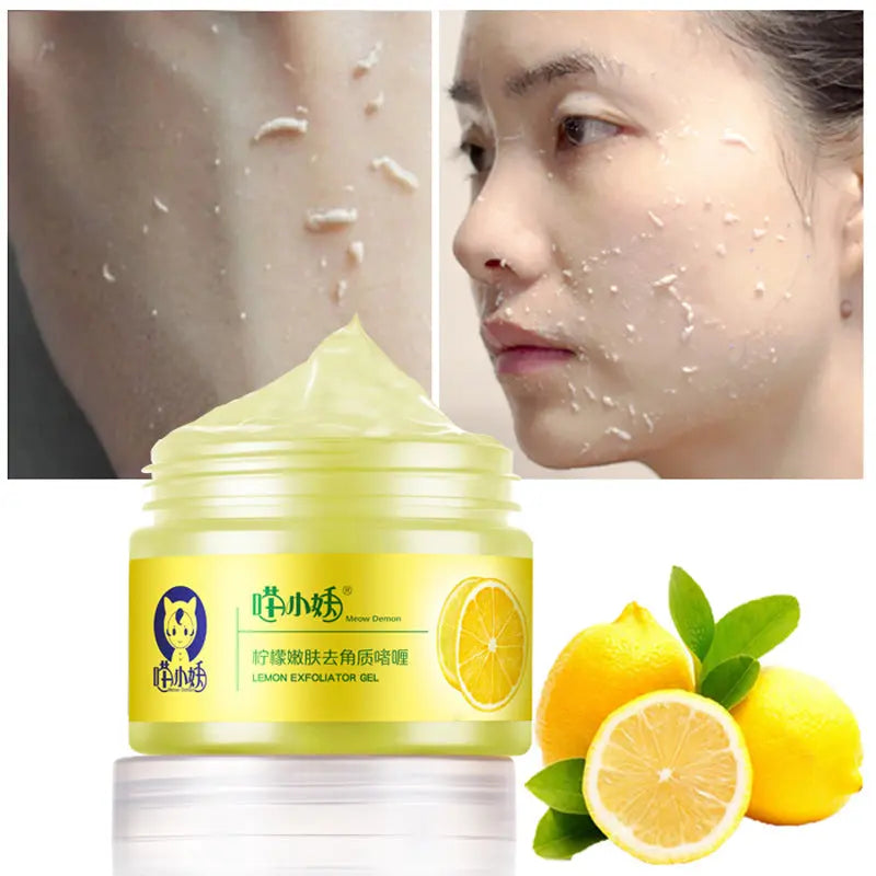 Lemon Cutin Gel Dead Skin Cleaning Pore Facial General Scrub - Beuti-Ful