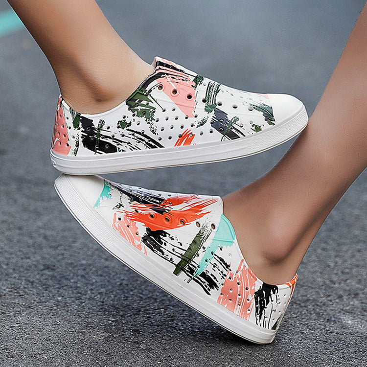 Men And Women Summer Non Slip Breathable Leisure Beach Shoes Sandals