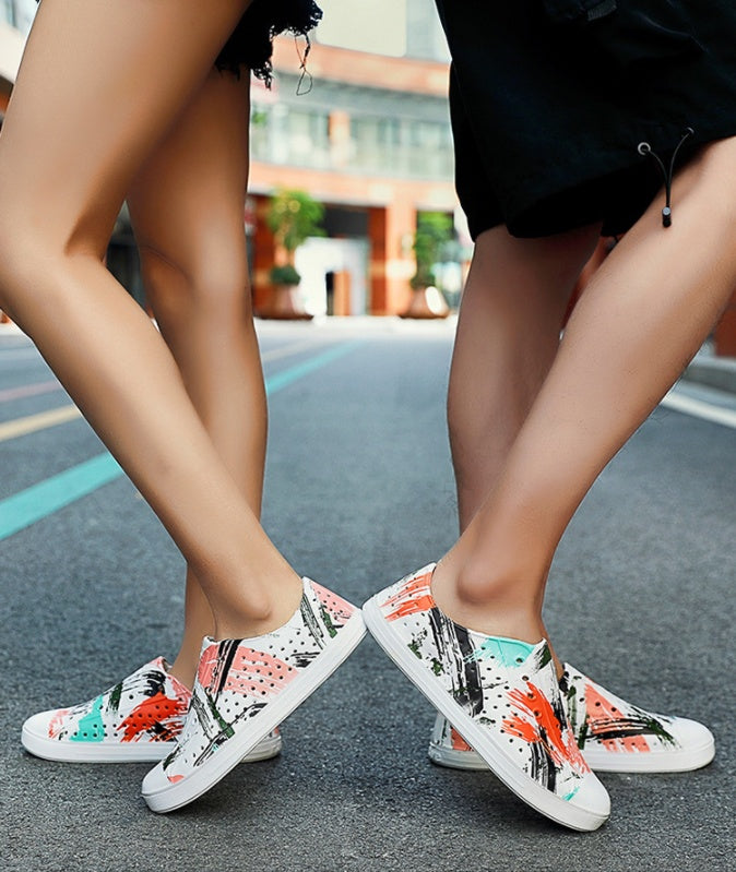 Men And Women Summer Non Slip Breathable Leisure Beach Shoes Sandals