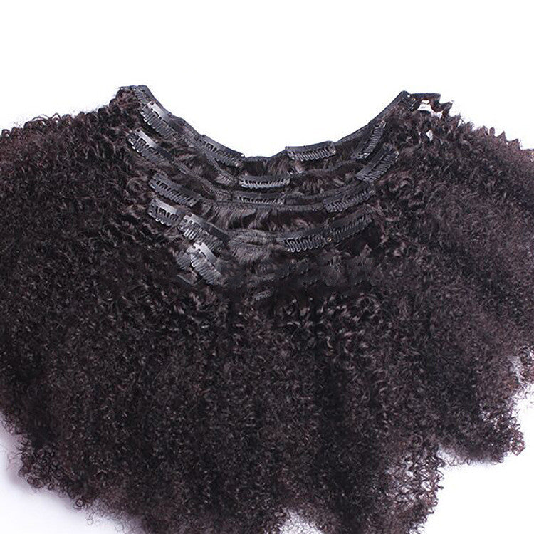 8 Piece Set Of African Spring Curly Clip