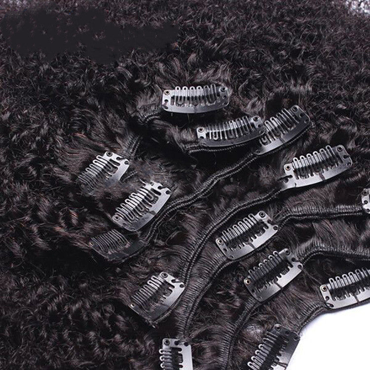 8 Piece Set Of African Spring Curly Clip