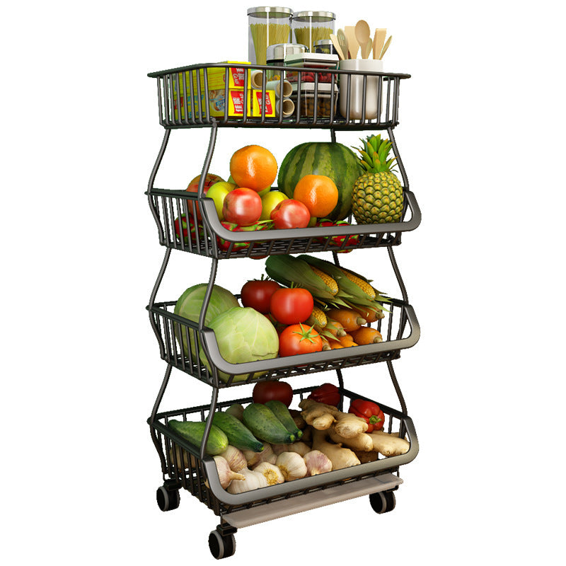 Vegetables Are Used On Vegetable Racks In Kitchens, Supermarkets And Merchants With Fruits