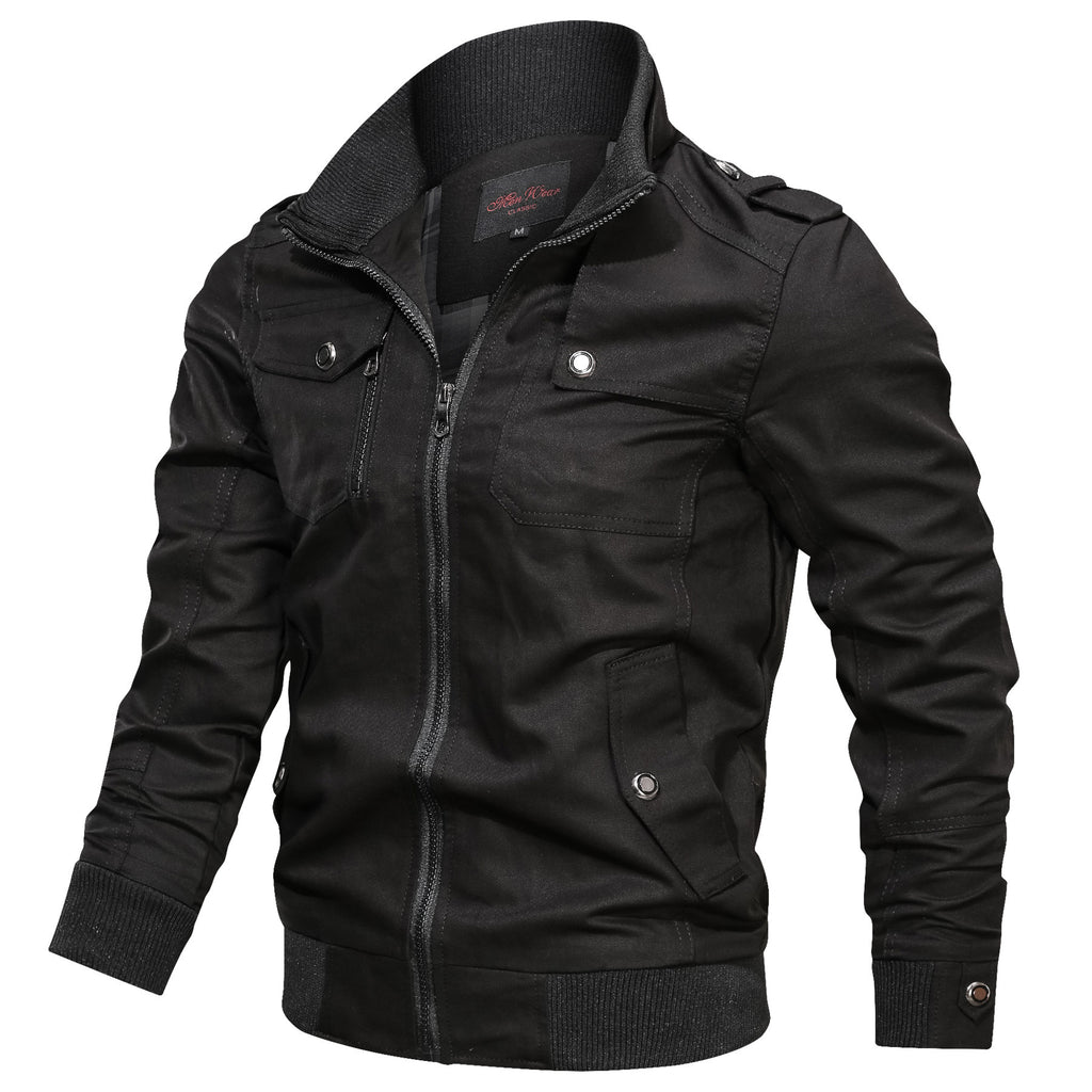 Youth Casual Jacket Trend Men's Stand Collar - Beuti-Ful