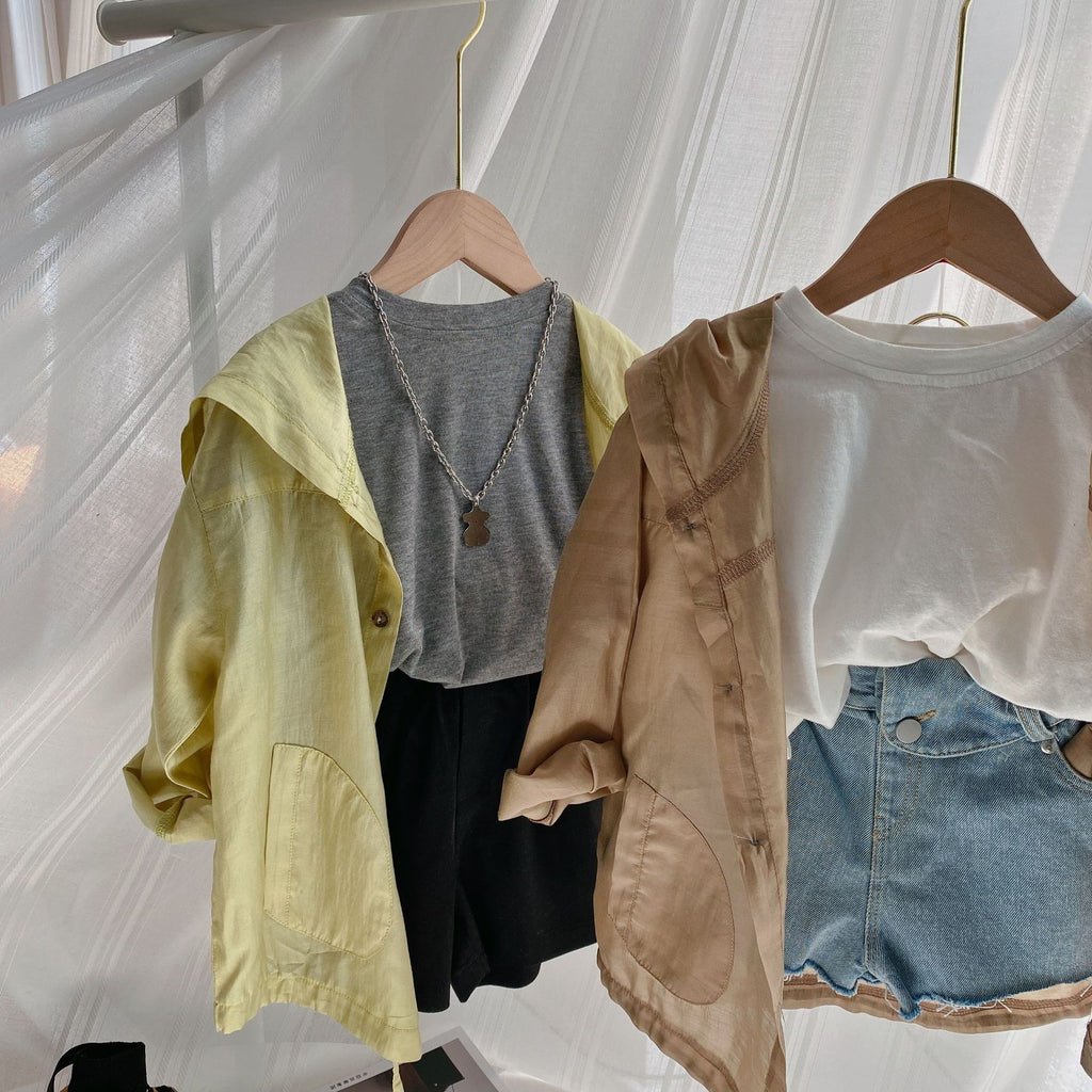 Children s Solid Color Sun Protection Clothing - Beuti-Ful