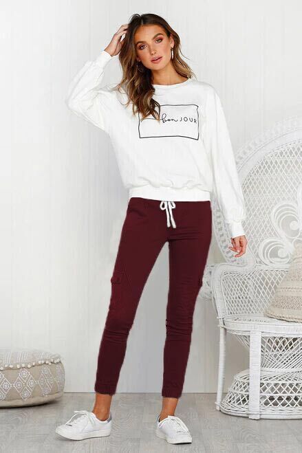 Hot Selling Women's Multi Pocket Shrink Casual Pants - Beuti-Ful