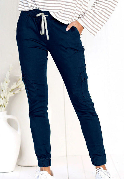 Hot Selling Women's Multi Pocket Shrink Casual Pants - Beuti-Ful