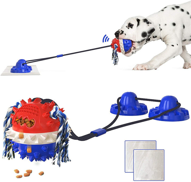 Aggressive Chew Dog Toy Large Dog Interactive Toy Aggressive Chew Dog Indestructible Toy Suction Cup - Beuti-Ful