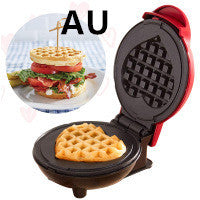 Mini Waffle Maker,  Portable Electric Baking Pan - Beuti-Ful
