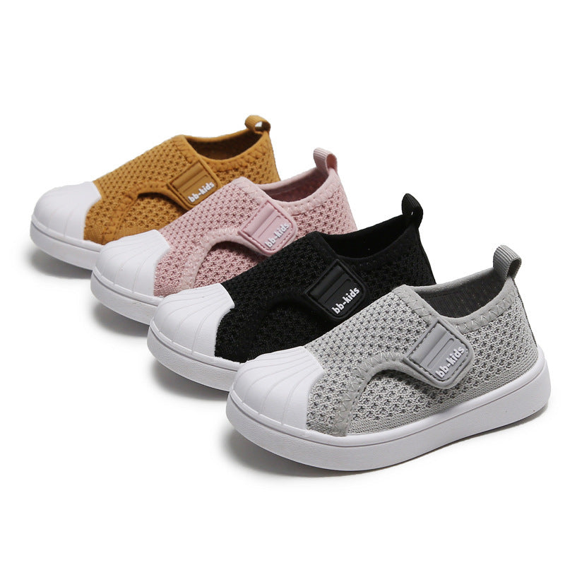 Girls Boys Casual Shoes Spring Infant Toddler Shoes Comfortable Non-slip Soft Bottom Children Sneakers