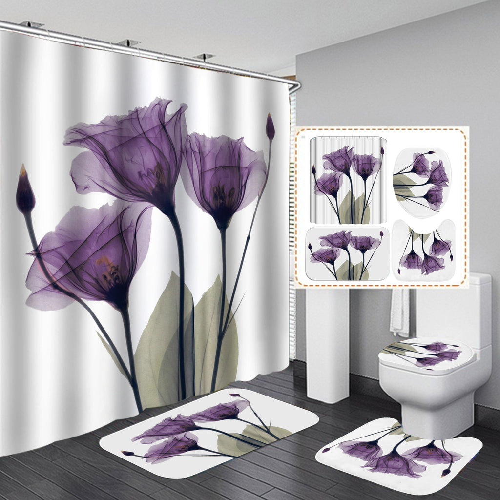 Simple Flower Series Shower Curtain - Beuti-Ful