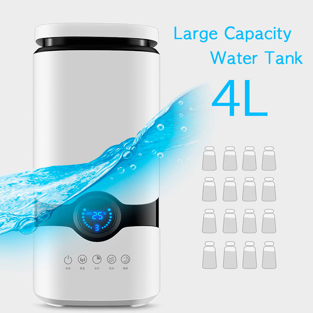 Smart Humidifier Household Mute Bedroom Sprayer Humidifying Large Mist Air Purifier - Beuti-Ful