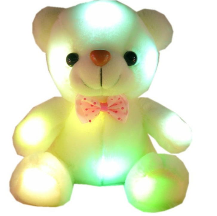 Plush Toy Bear Colorful Glowing Teddy Bear - Beuti-Ful