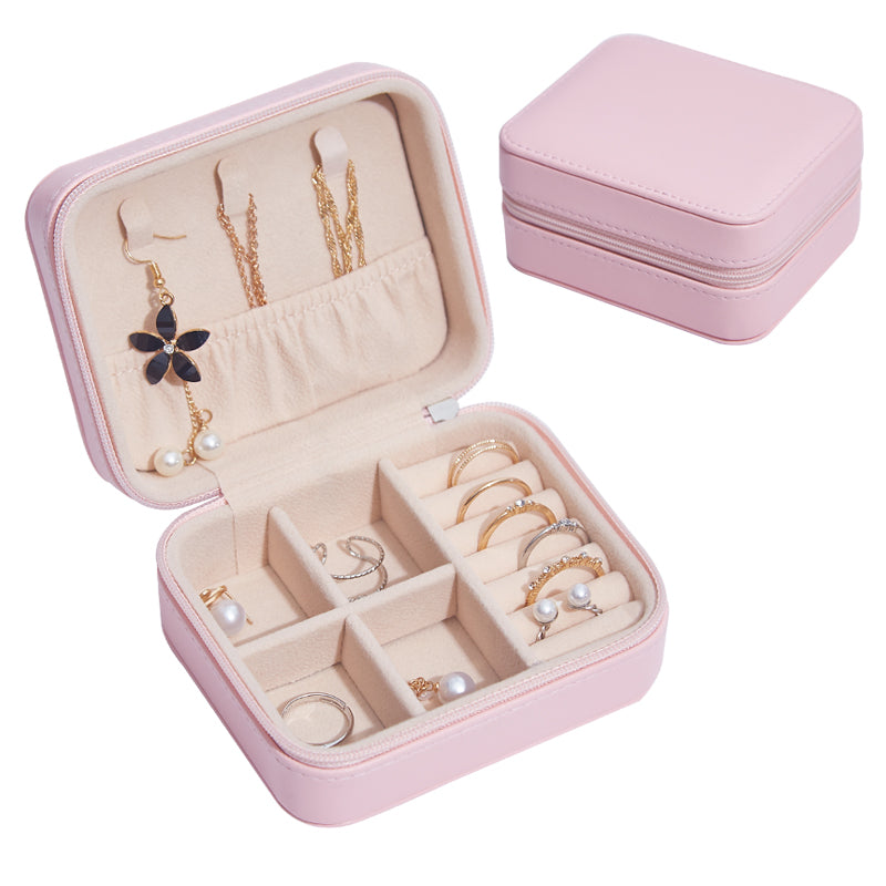 Portable Jewelry Box Storage Box Small Earrings Hand Jewelry