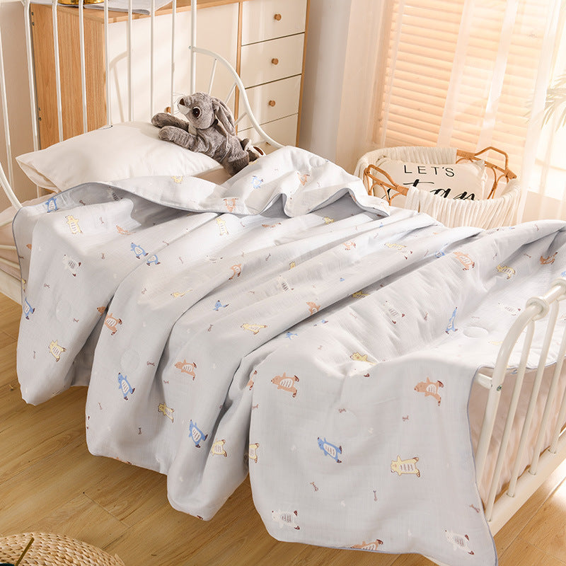 Cotton Double-layer Yarn Antibacterial Air-conditioning Quilt
