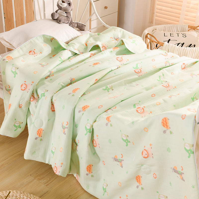 Cotton Double-layer Yarn Antibacterial Air-conditioning Quilt