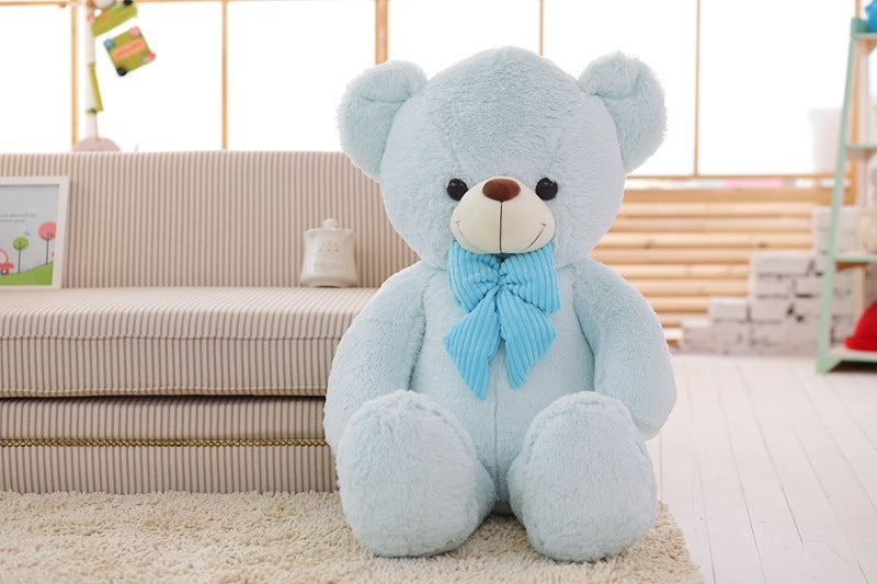 Sky Blue Teddy Bear Doll  Large Hug Bear