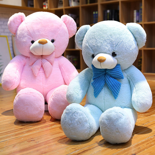 Sky Blue Teddy Bear Doll  Large Hug Bear