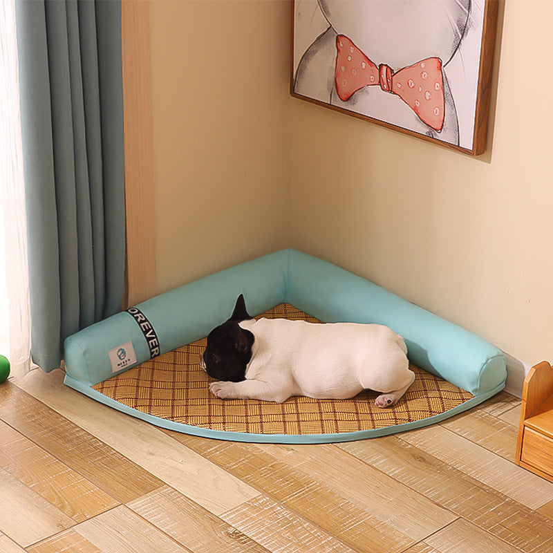 Summer Cooling Mats Cat Bed Dog Bed Dog Sofa Pet Mats Cat House Ice Pad Dog Sleeping Mats Cool Cold Bamboo Fiber Cat Bed - Beuti-Ful