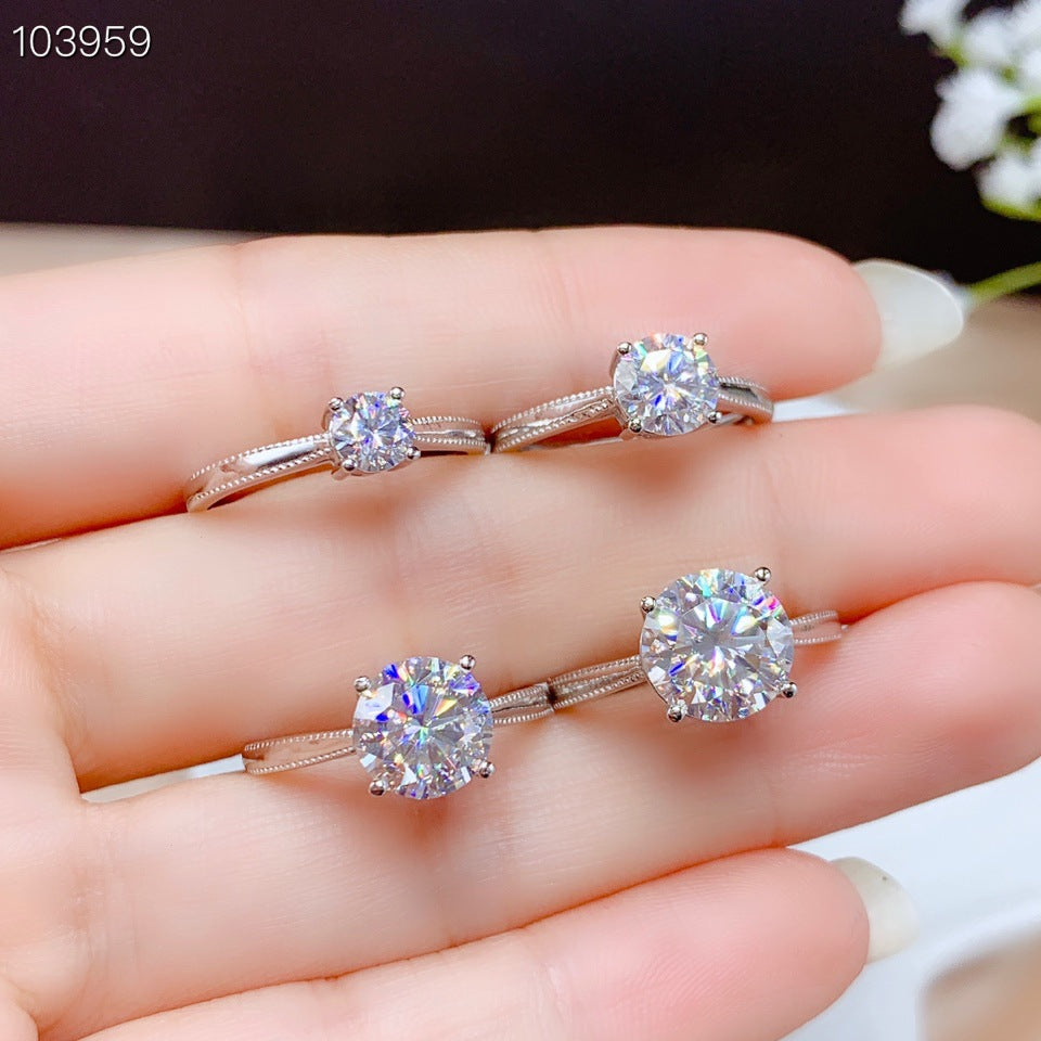 925 Silver Girl Ring Base Without Gemstones - Beuti-Ful