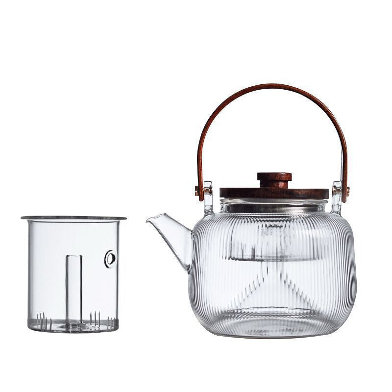High Borosilicate Glass Steaming And Cooking Teapot - Beuti-Ful