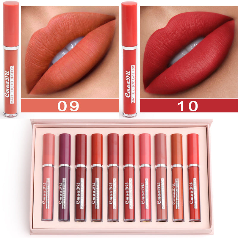 Women's Non-stick Cup Waterproof Matte Lipstick - Beuti-Ful