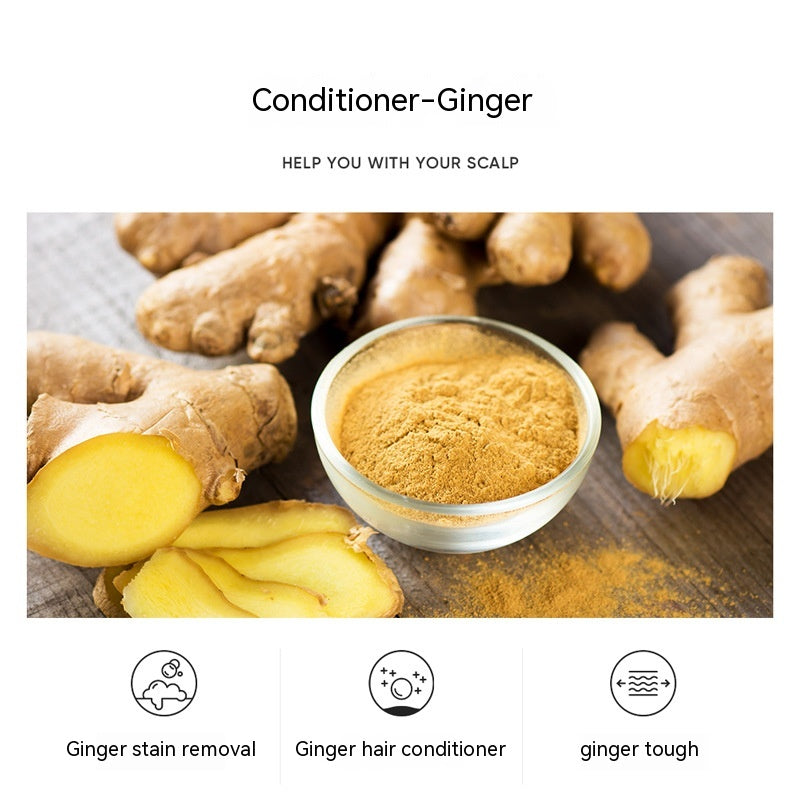 Ginger Soft Hair Conditioner Shui Yang Repair Soft Hair Moisturizing Hair Care Mild Clean Hair Conditioner - Beuti-Ful