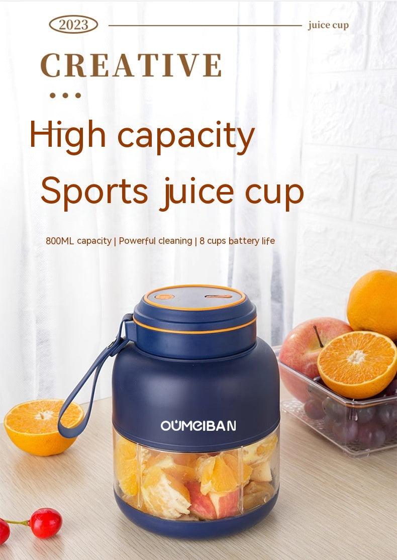 Electric Portable Small Wireless Juicer Cup Tons Barrels Juice - Beuti-Ful
