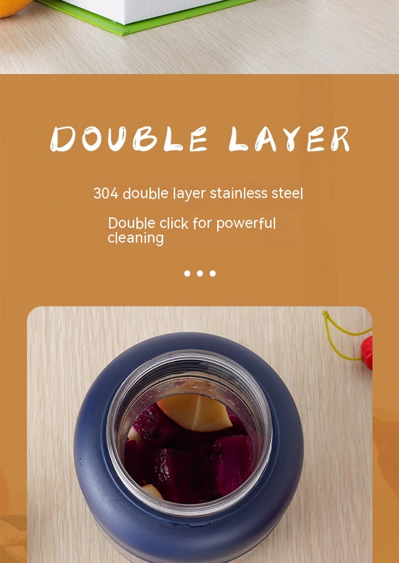 Electric Portable Small Wireless Juicer Cup Tons Barrels Juice - Beuti-Ful