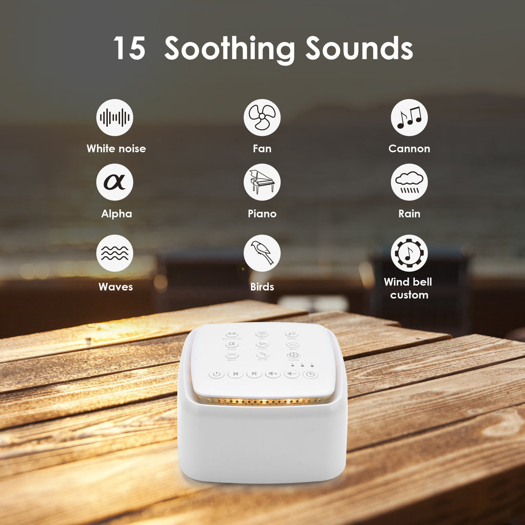 White Noise Machine Type-c Rechargeable Timed Shutdown - Beuti-Ful