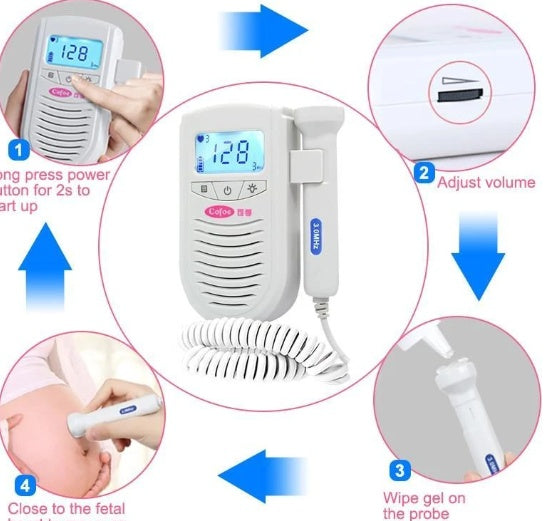 Baby  Portable Heartbeat Monitor - Beuti-Ful