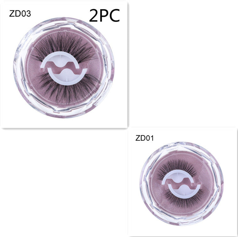 Self-adhesive Reusable Glue-free Eye Lashes With Natural Curl - Beuti-Ful